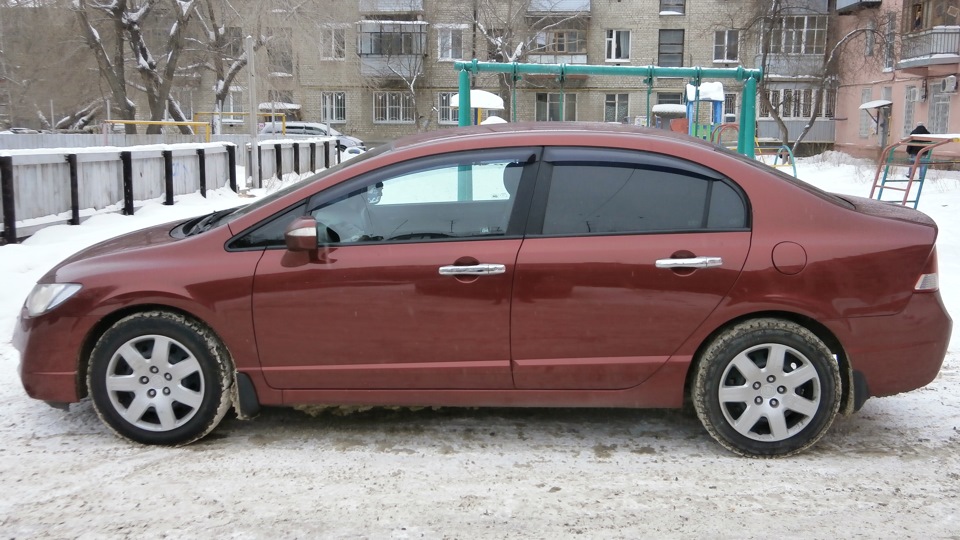 Регулировка противотуманок — Honda Civic 4D (8G), 1,8 л, 2008 года ...