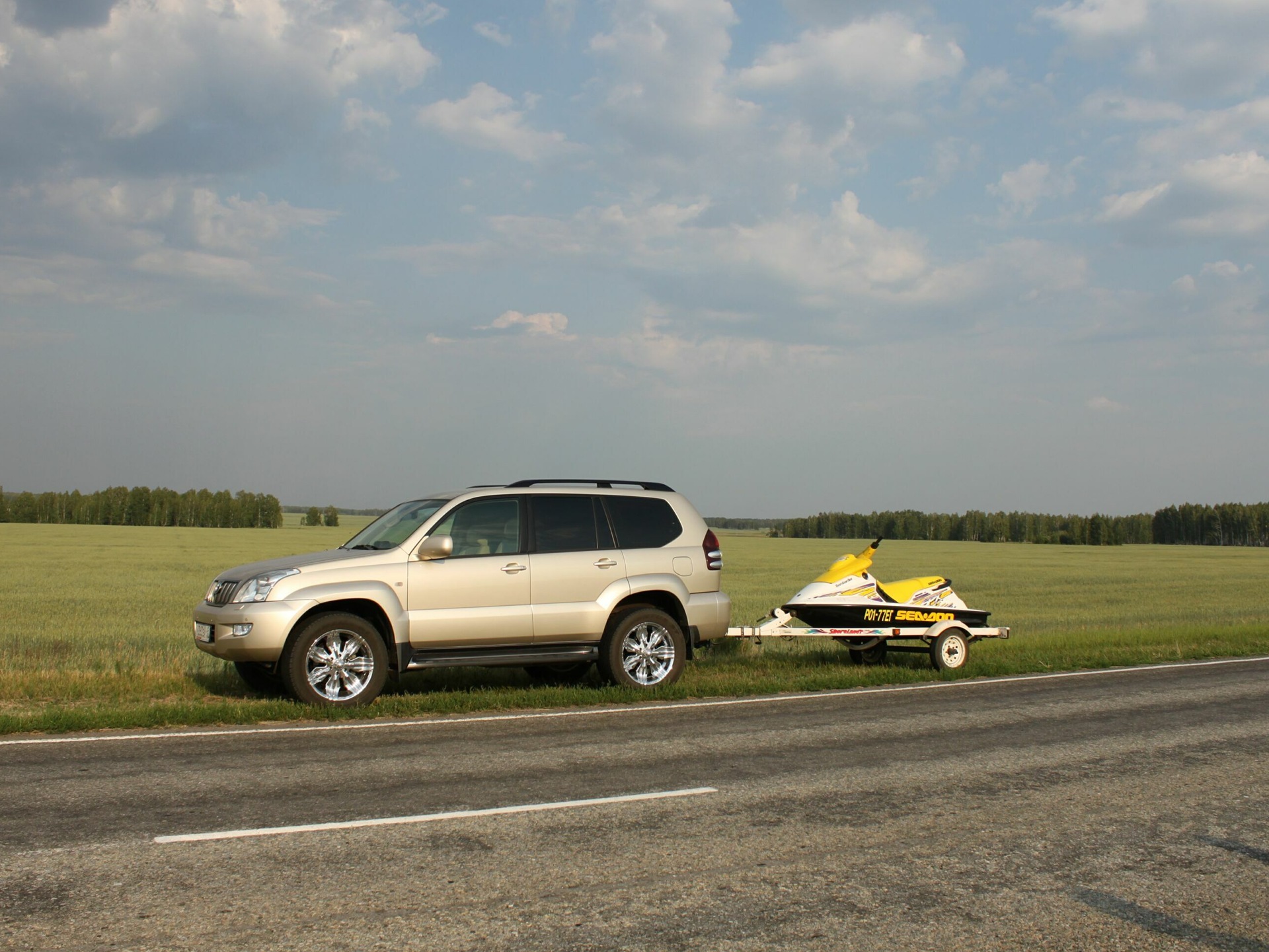 Для чего нужен фаркоп :) — Toyota Land Cruiser Prado 120-series, 4 л, 2008  года | аксессуары | DRIVE2