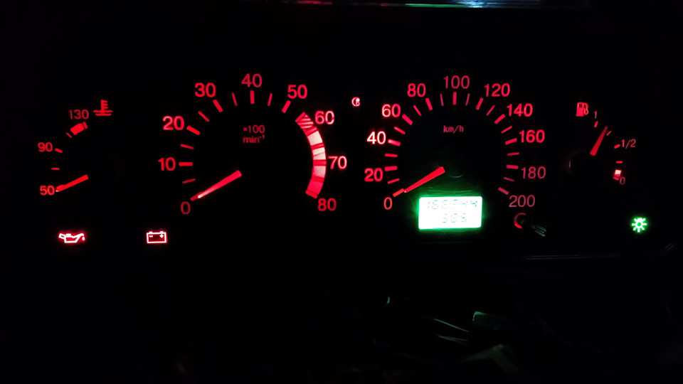 Приборка ВАЗ-2110 в ВАЗ-2109(9) — Lada 21099, 1,5 л, 1997 года | другое ...