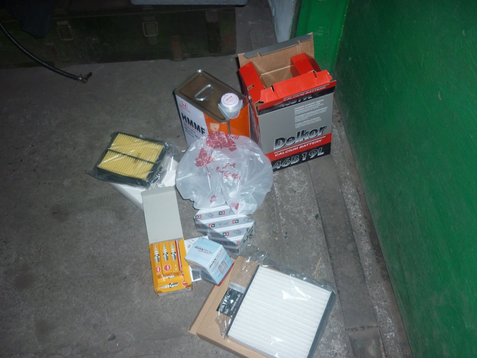Замена расходников + Планы — Honda Fit (1G), 1,3 л, 2007 года ...