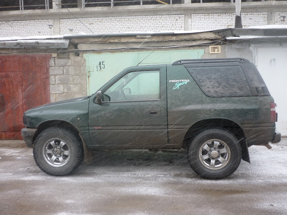 последствия проверки внедорожника в действии (пока без картинок) — Opel ...