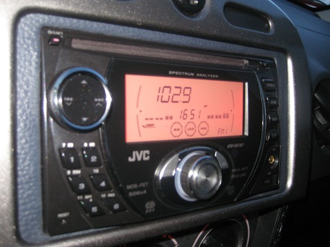Radio tape recorder  - Toyota Matrix 18 L 2003