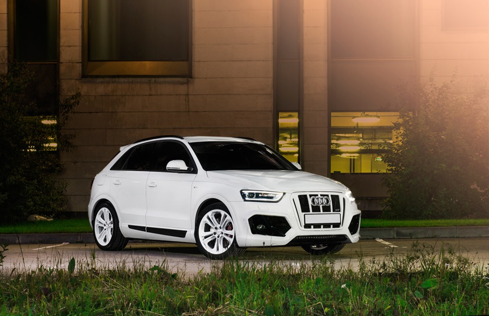 4 8 q 3 3. Ауди q3 ABT. Audi q3 Tuning. Ауди q3 белая. Audi q3 ABT 2012.