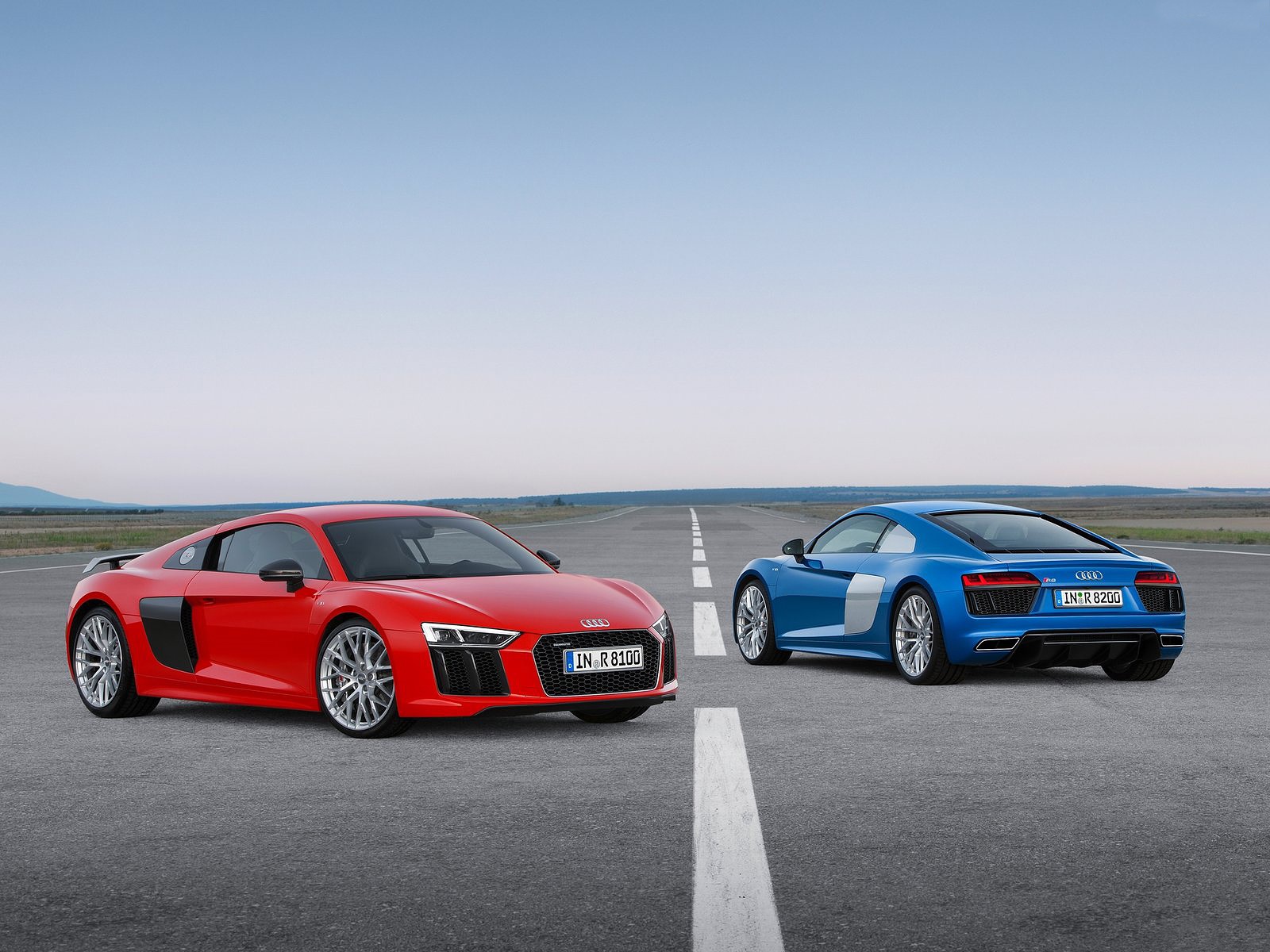 R8 5 2 Audi Blue 2013