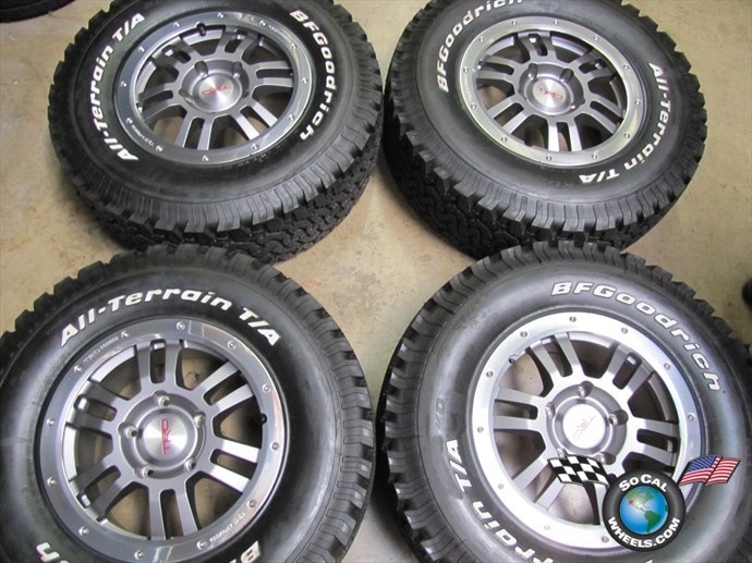 BF Goodrich All Terrain T/A KO & 17" TRD off-roar wheels - Toyota Tundra...