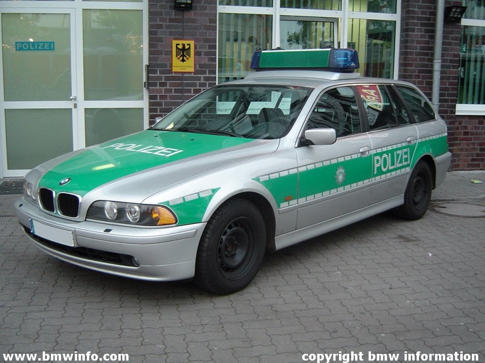 BMW 5 Polizei