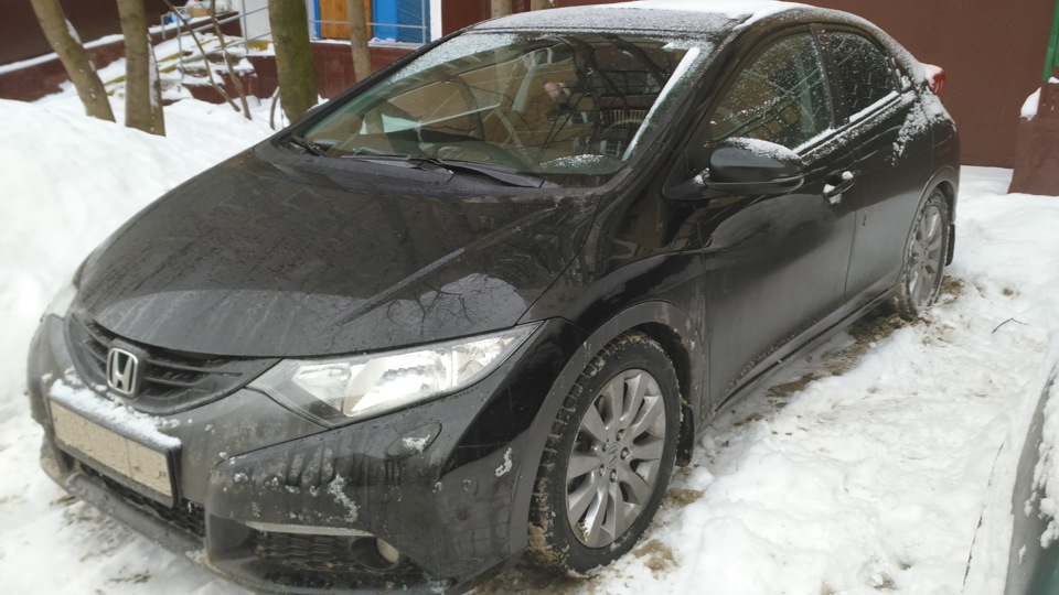 Бублики=))) — Honda Civic Hatchback (9G)