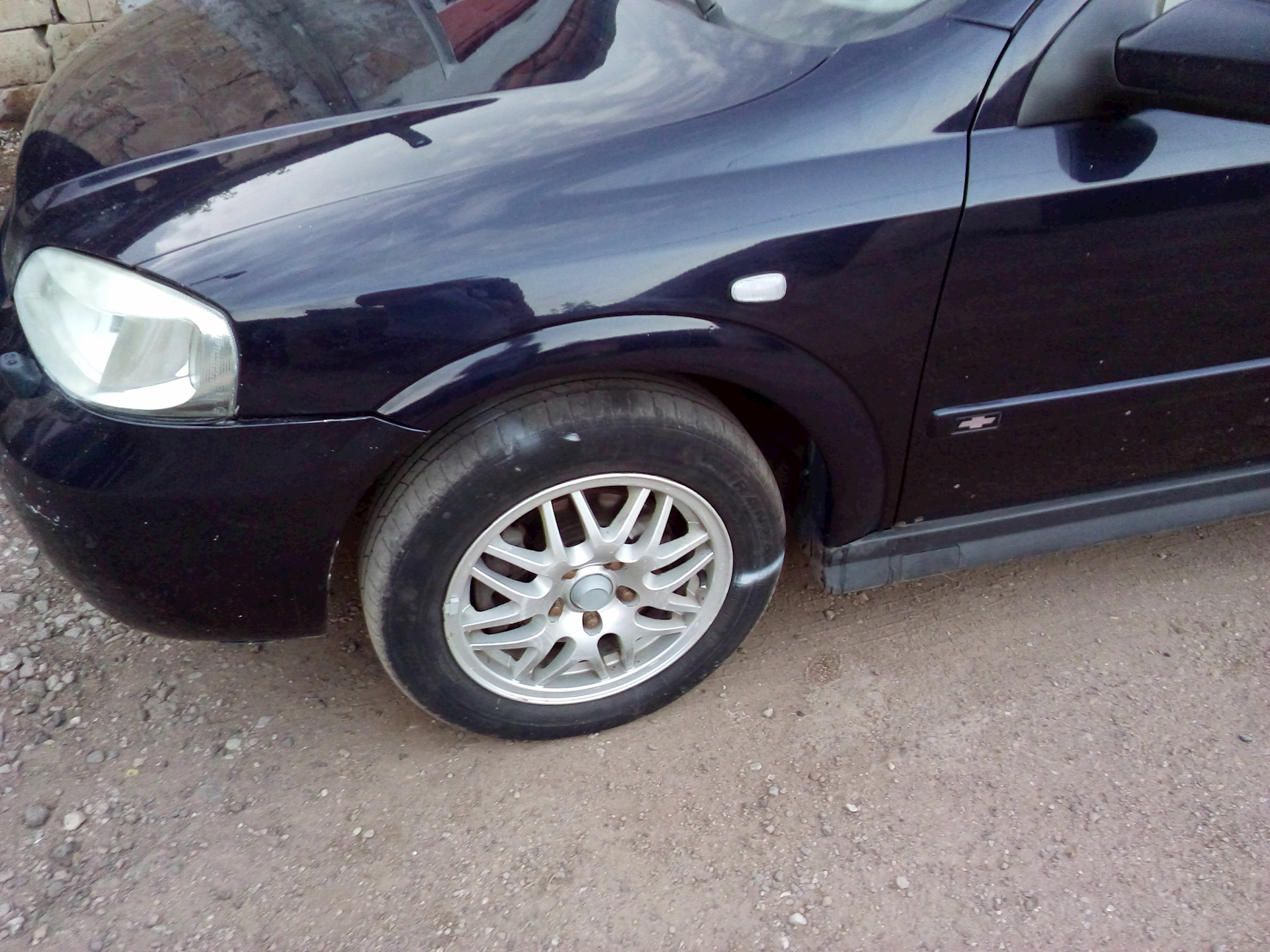 Покрасил арки — Chevrolet Viva, 1,8 л, 2006 года | кузовной ремонт | DRIVE2