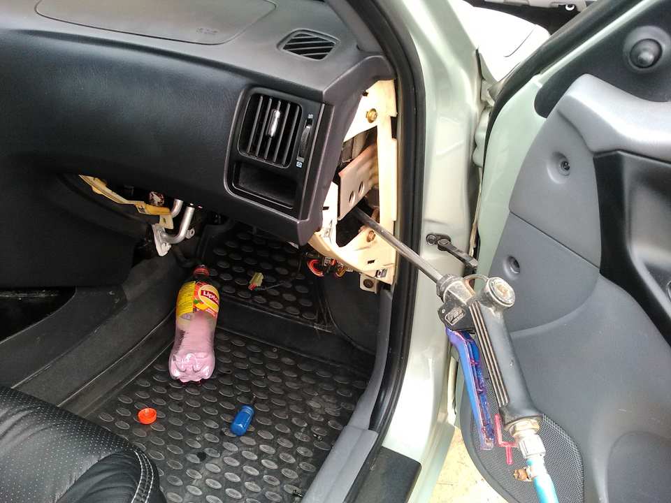 Чистка автокондиционера — Hyundai Elantra (3G), 1,6 л., 2006 года ...