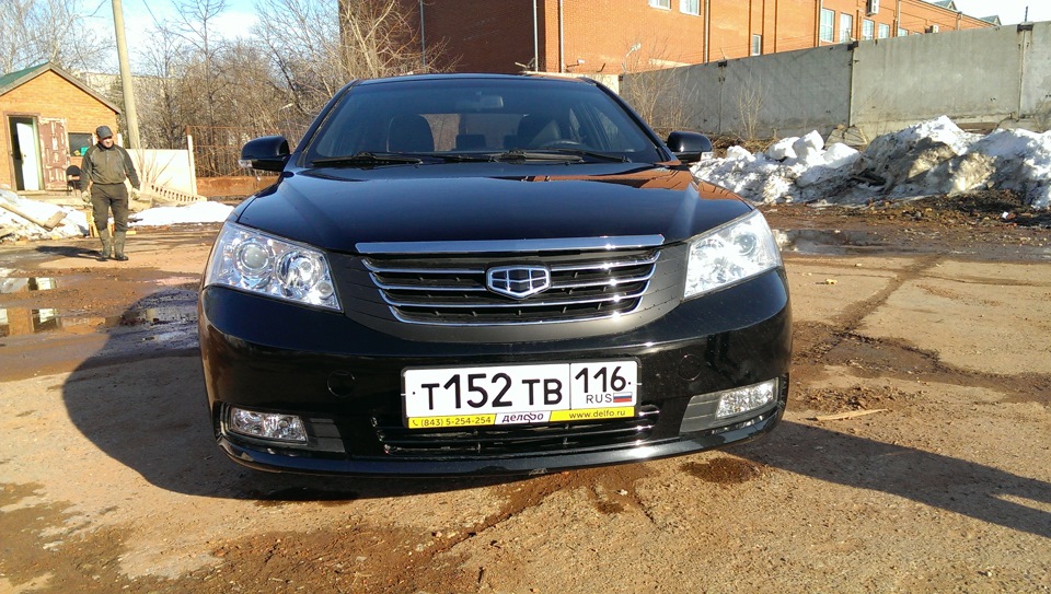 Значки + катки. — Geely Emgrand EC7 FE-1, 1,8 л., 2013 года | стайлинг ...
