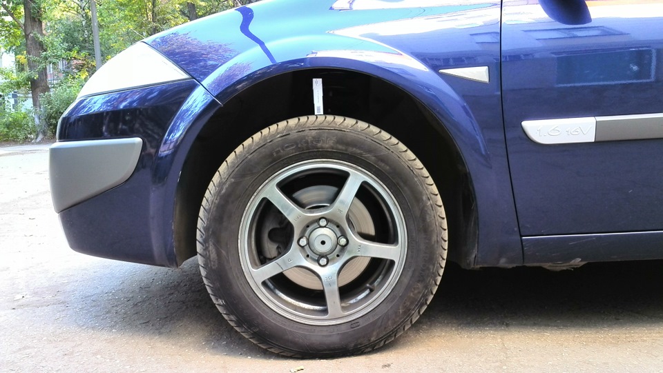 Выровнял клиренс, теперь я джип) — Renault Megane II, 1,6 л, 2006 года ...