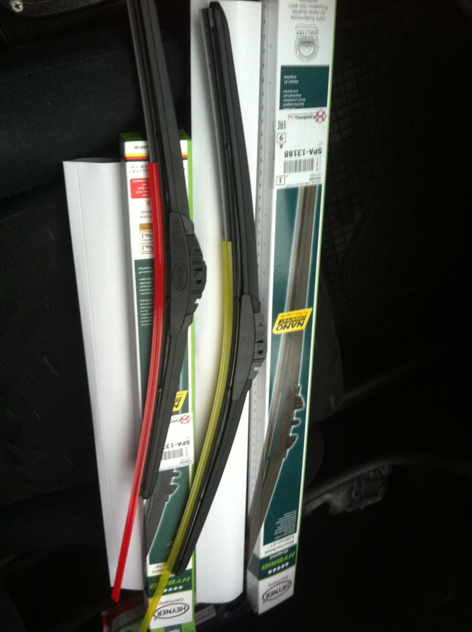 Гибридные щетки-Heyner made in Хермани — Volkswagen Golf Mk3 GTI, 2 л ...