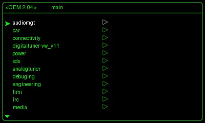 Далее заходим в audiomgt — Skoda Octavia A7 Mk3