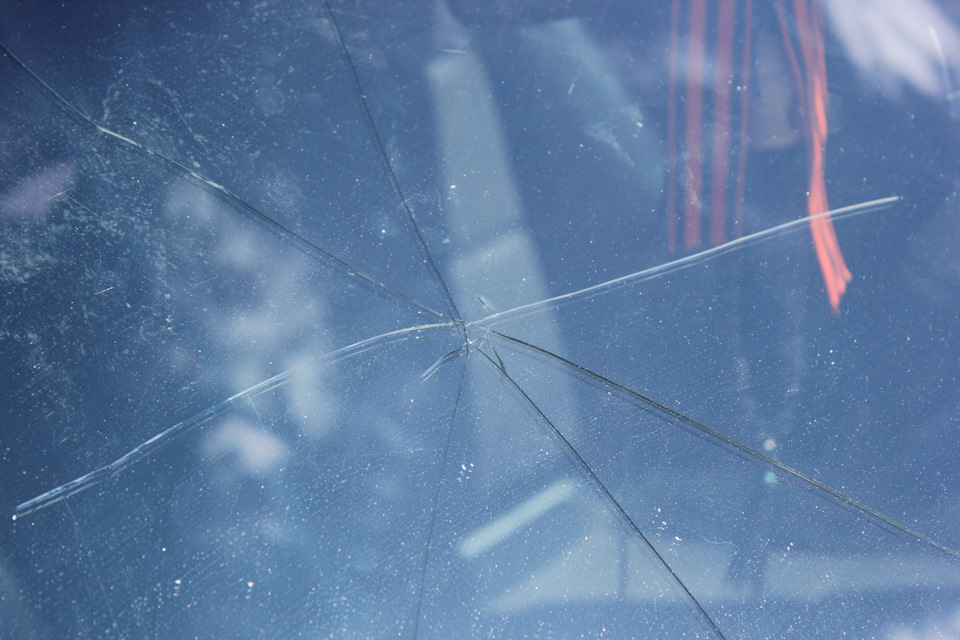 Стекло лобовое — чтоб ее … — Opel Vectra C, 2,2 л, 2003 года | поломка ...