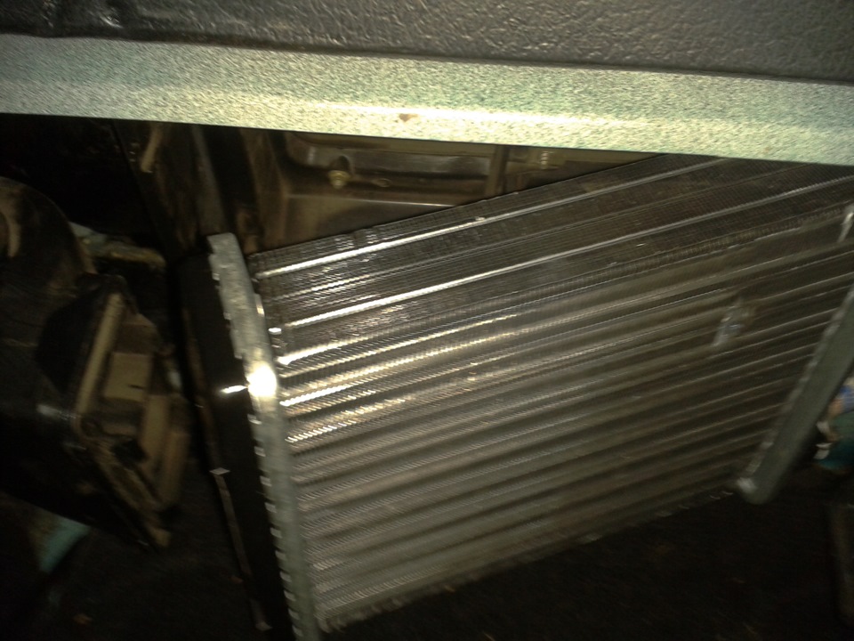 Потек радиатор печки — DRIVE2