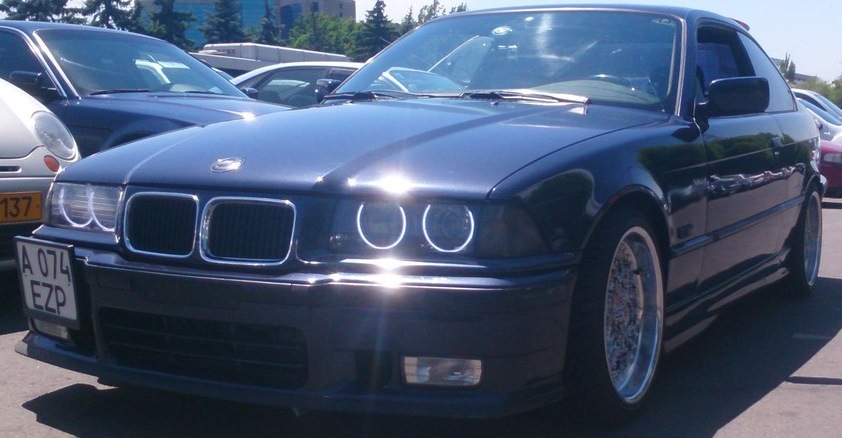 'Оптическая иллюзия' — BMW 3 series Coupe (E36), 2,5 л, 1994 года ...