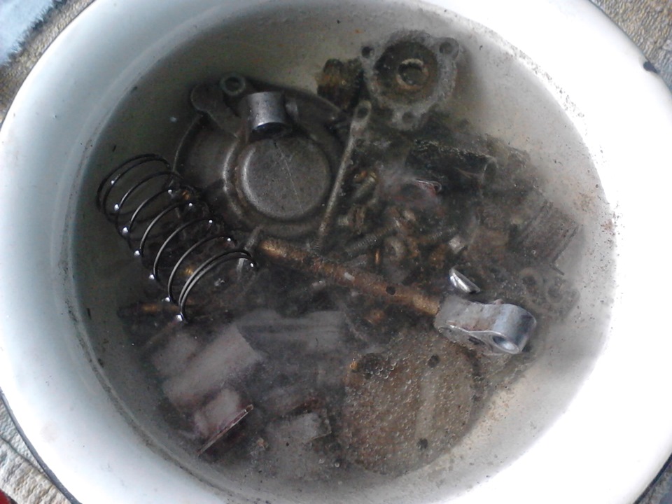 Переборка карбюратора(часть1) — ИЖ Москвич 412, 1,5 л., 1988 года ...