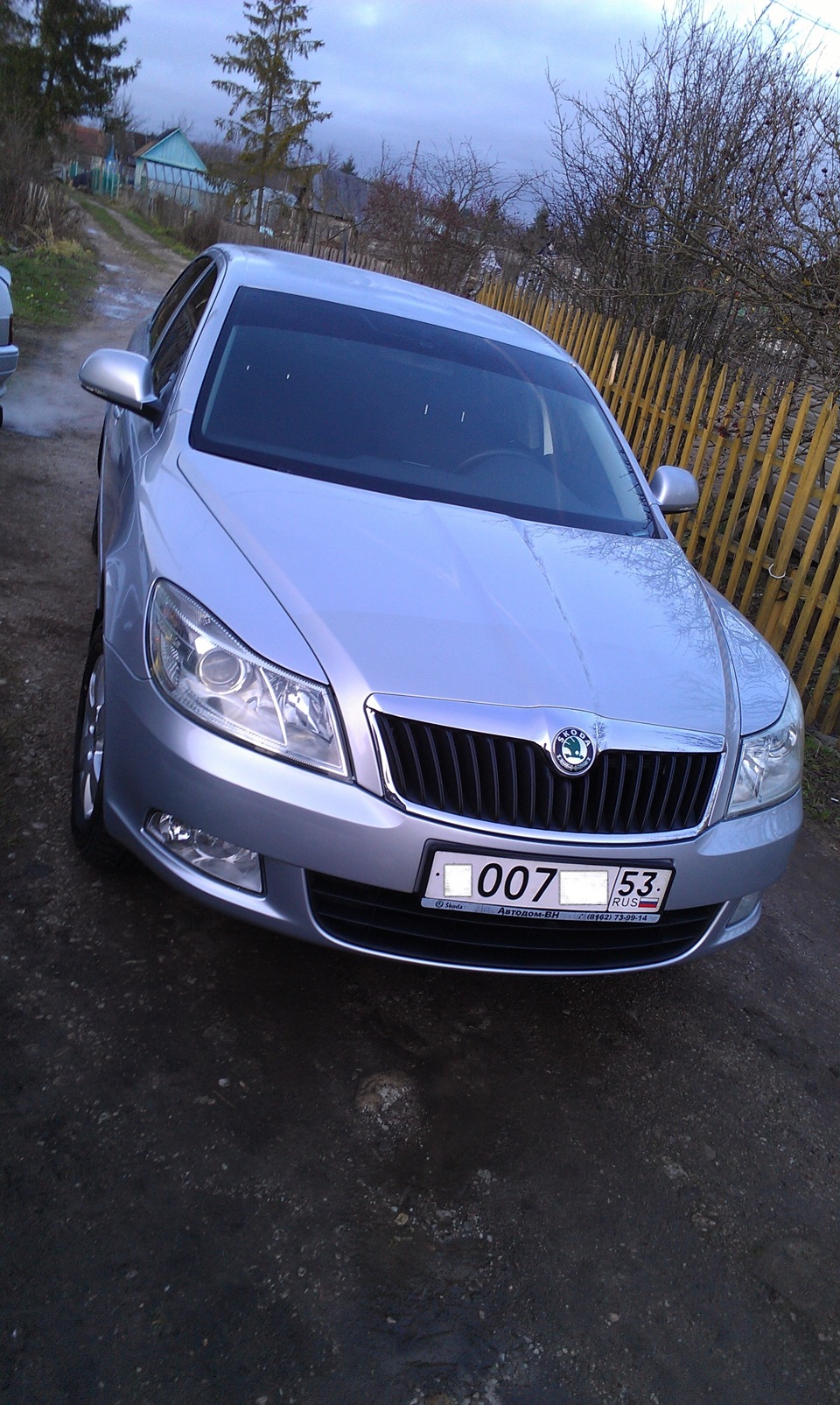 Бронь пленка. — Skoda Octavia A5 Mk2, 1,4 л, 2011 года | кузовной ...