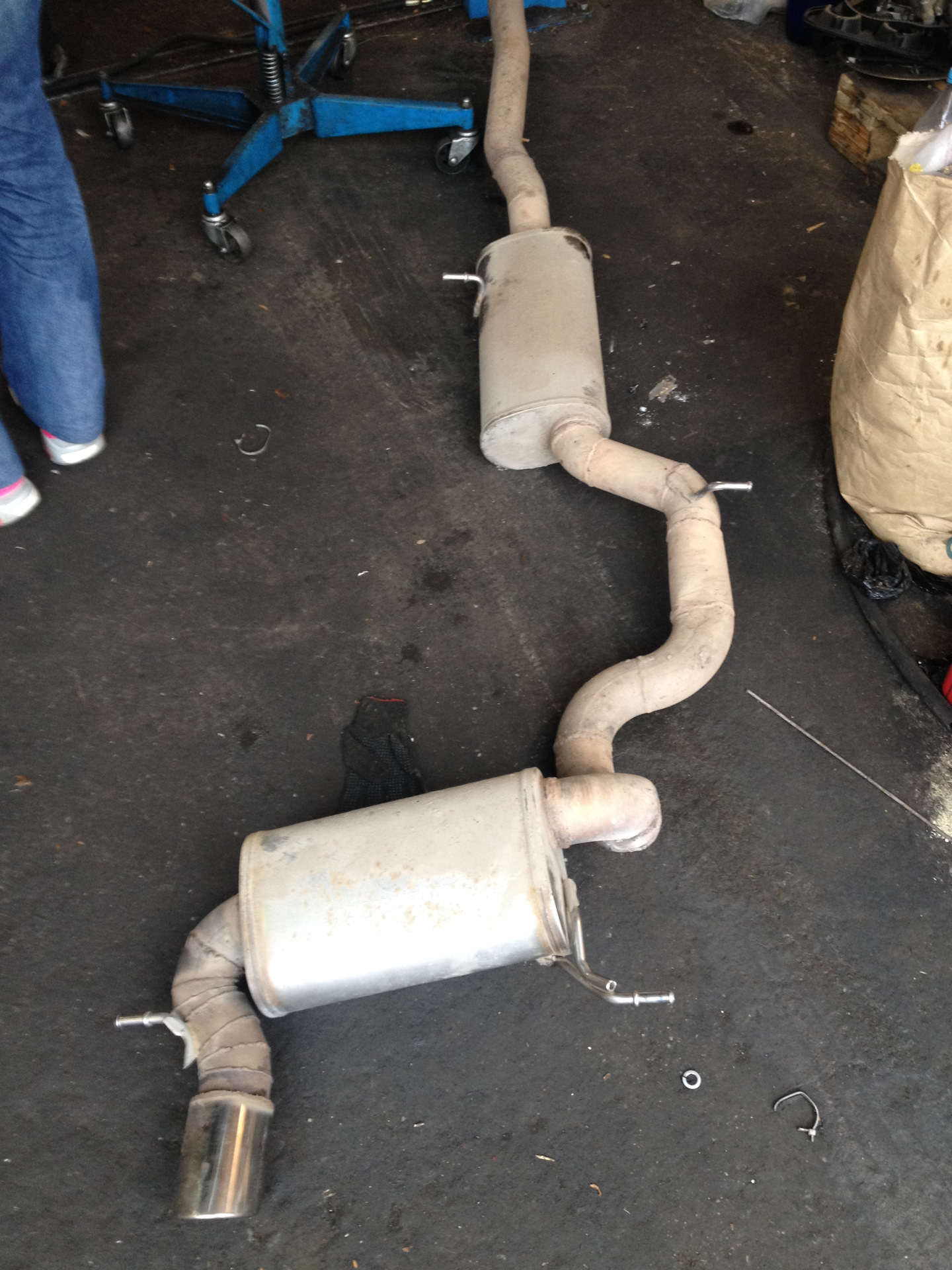 Выхлоп 3" Magnaflow — Skoda Yeti, 1,8 л, 2013 года | тюнинг | DRIVE2