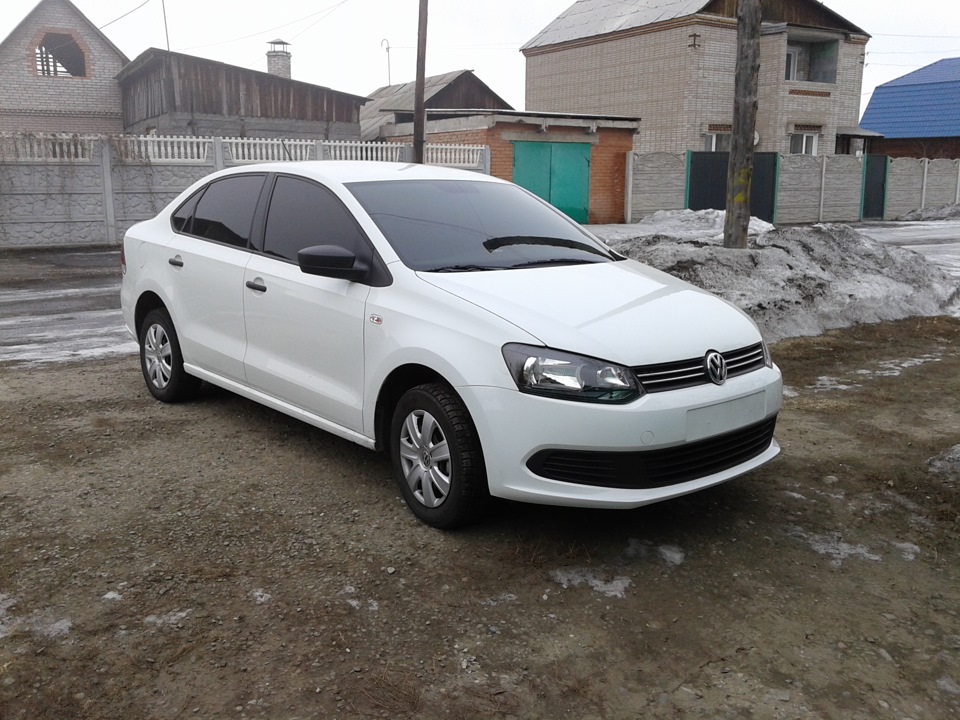 VW Polo тонированный