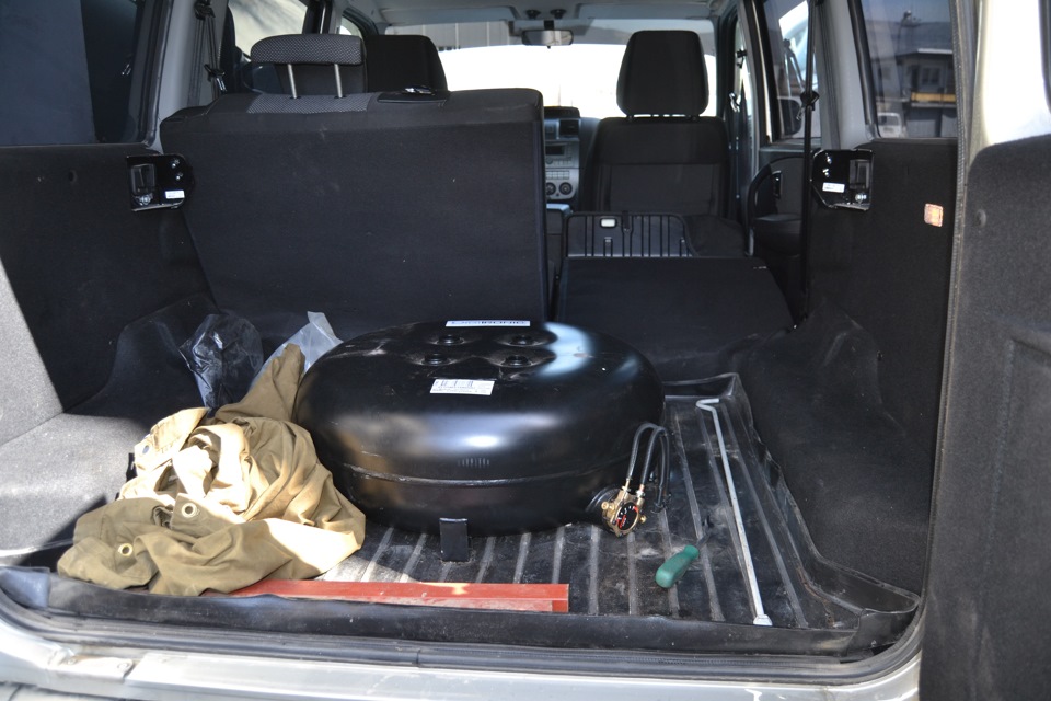 Органайзер (полка) в багажник под запаску УАЗ Патриот 2015-2021 г.в.