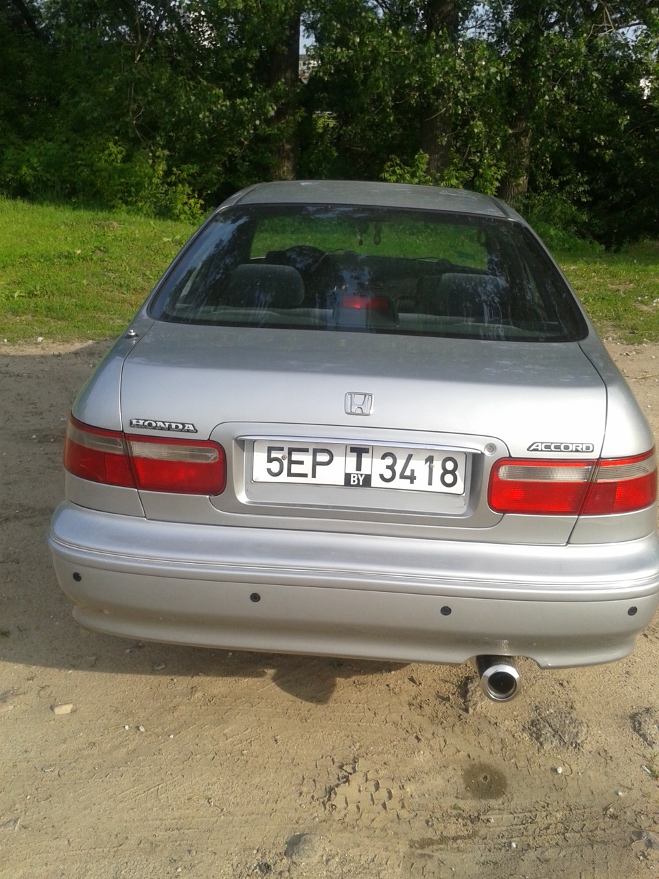 Установка прямотока \"KING\" — Honda Accord (5G), 1,8 л, 1997 года ...