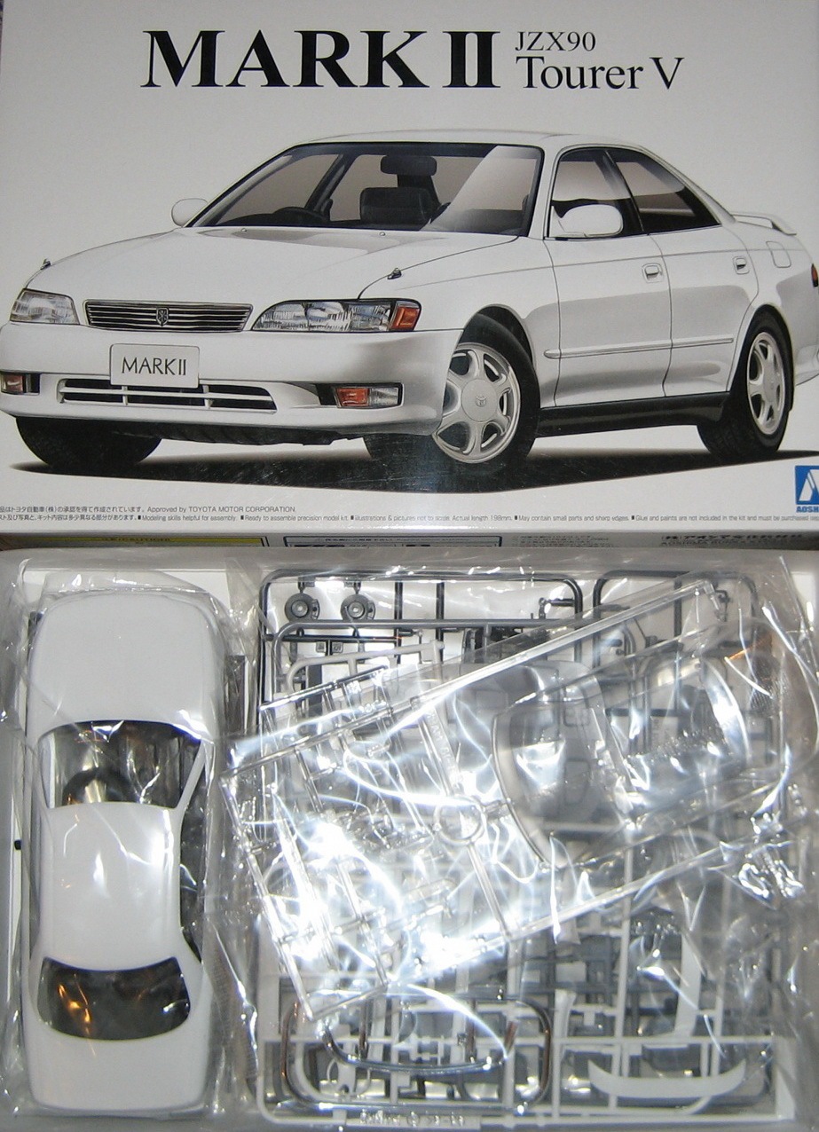 Aoshima Toyota Mark II JZX90 Tourer V 1:24 — DRIVE2