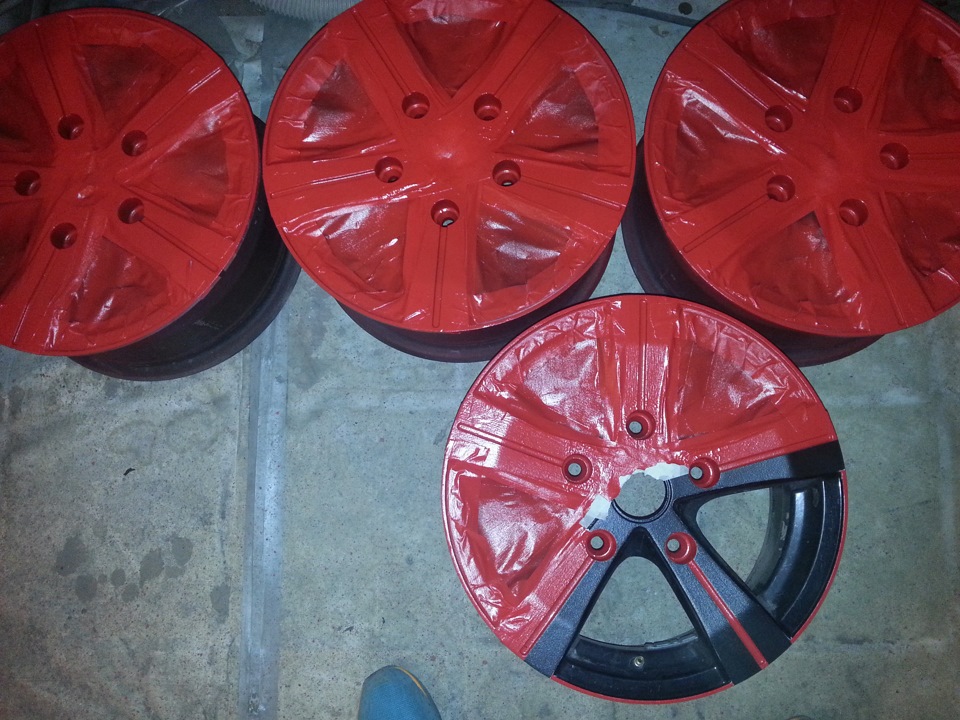 Покраска RAPTOR № 6. Покраска различных деталей. — DRIVE2