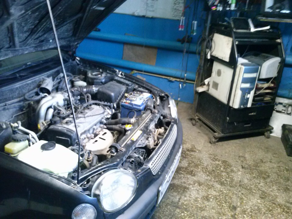 Дi & ГРМ — Toyota Corolla (110), 1,4 л, 1999 года | визит на сервис ...