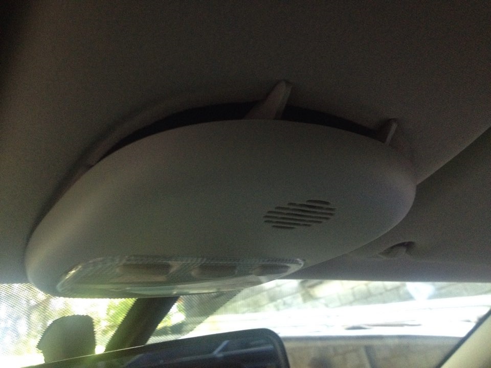 Питание регистратора от плафона — Peugeot 407, 2 л, 2005 года ...