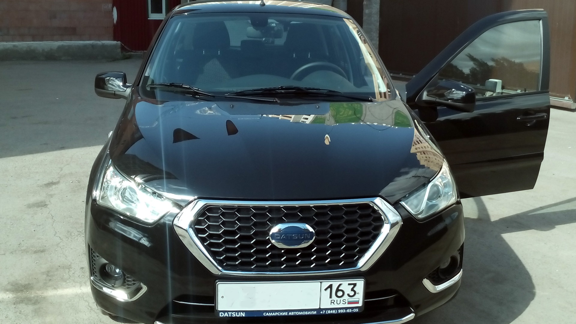 Datsun mi-Do 1.6 бензиновый 2015 | Black Dream на DRIVE2