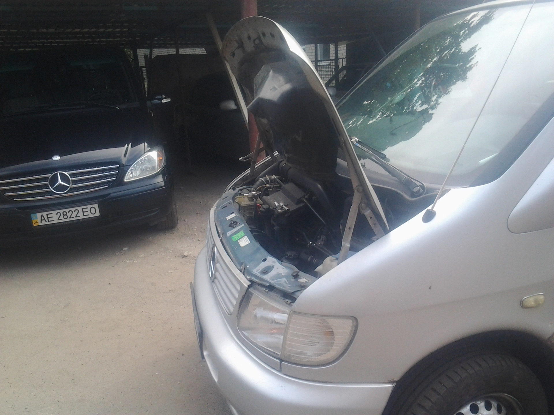 Заехал на сервис — Mercedes-Benz Vito (1G), 2,2 л, 2001 года | визит на ...