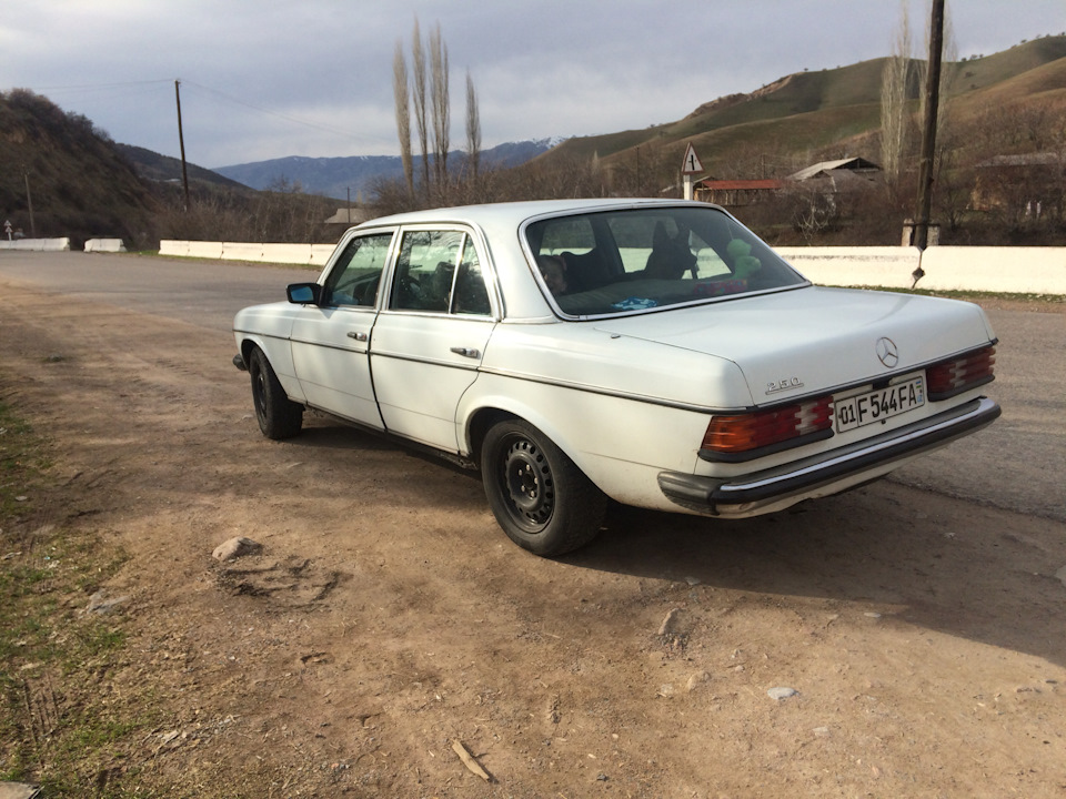 В горы — Mercedes-Benz W123, 2,5 л, 1985 года | покатушки | DRIVE2