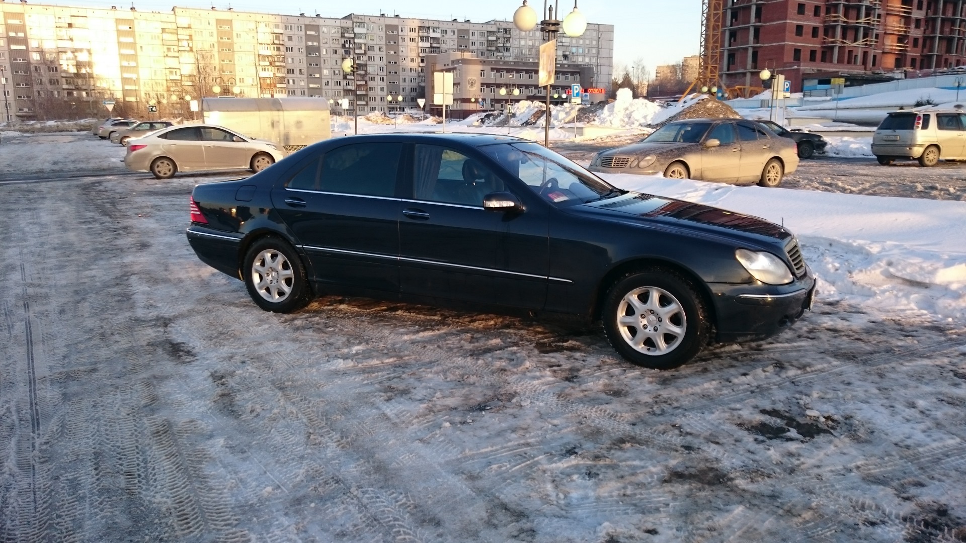 Mercedes-Benz S-Class (W220) 4.3 бензиновый 1999 | Черный изумруд на DRIVE2