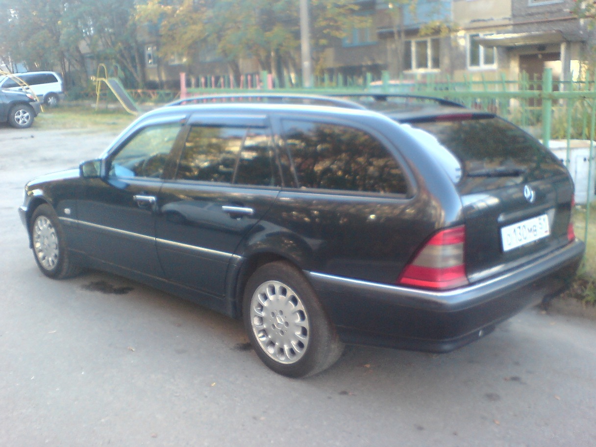 Первая мойка после прибытия в Мурманск. — Mercedes-Benz C-class (W202), 1,8  л, 1999 года | мойка | DRIVE2