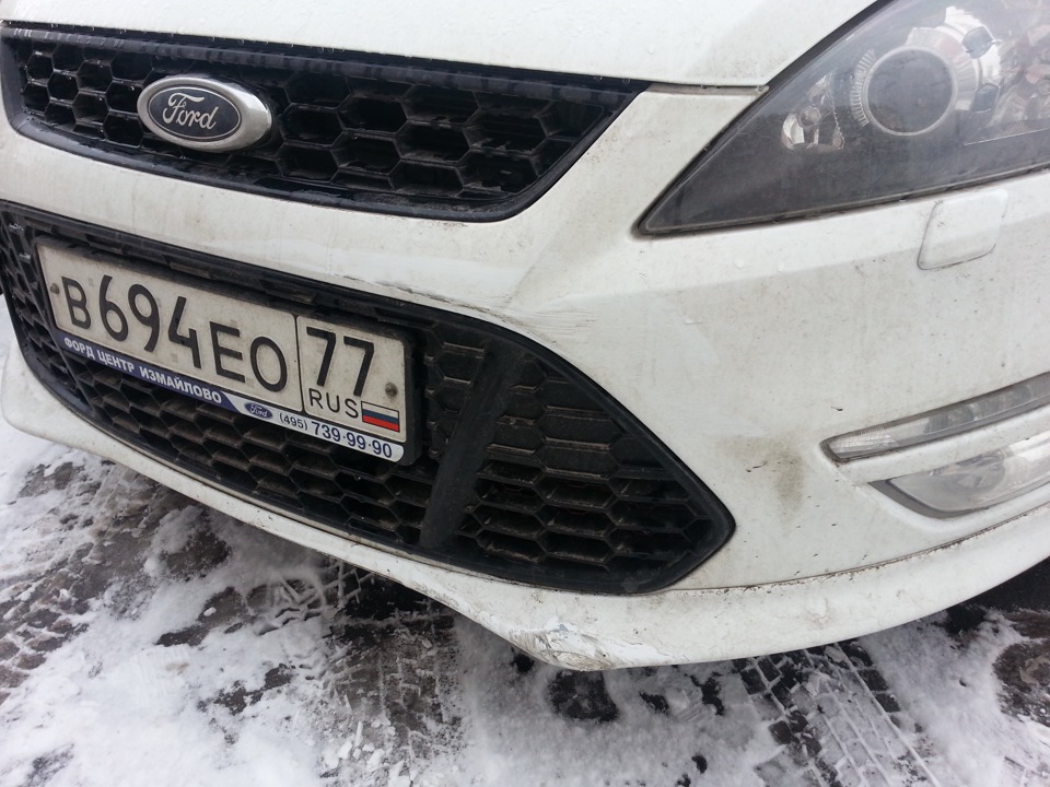 Надо к доктору! — Ford Mondeo IV, 2,2 л, 2012 года | ДТП | DRIVE2