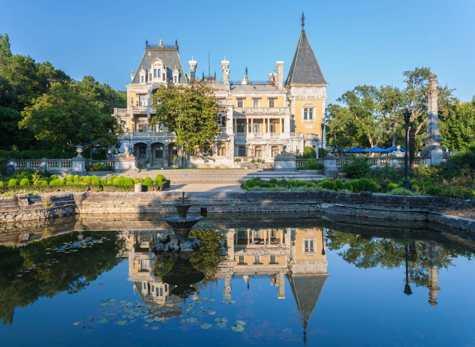 Дворцы и замки крыма фото