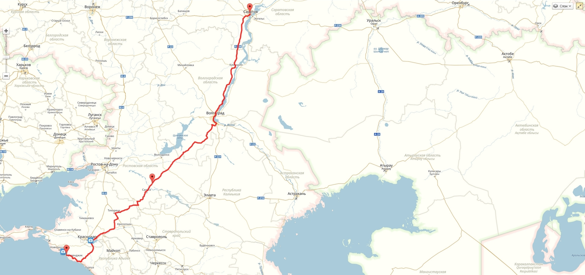 Расстояние от саратова до волгограда на машине. Дорога через Борисоглебск Саратов - Анапа. Волгоград старый маршрут 1.