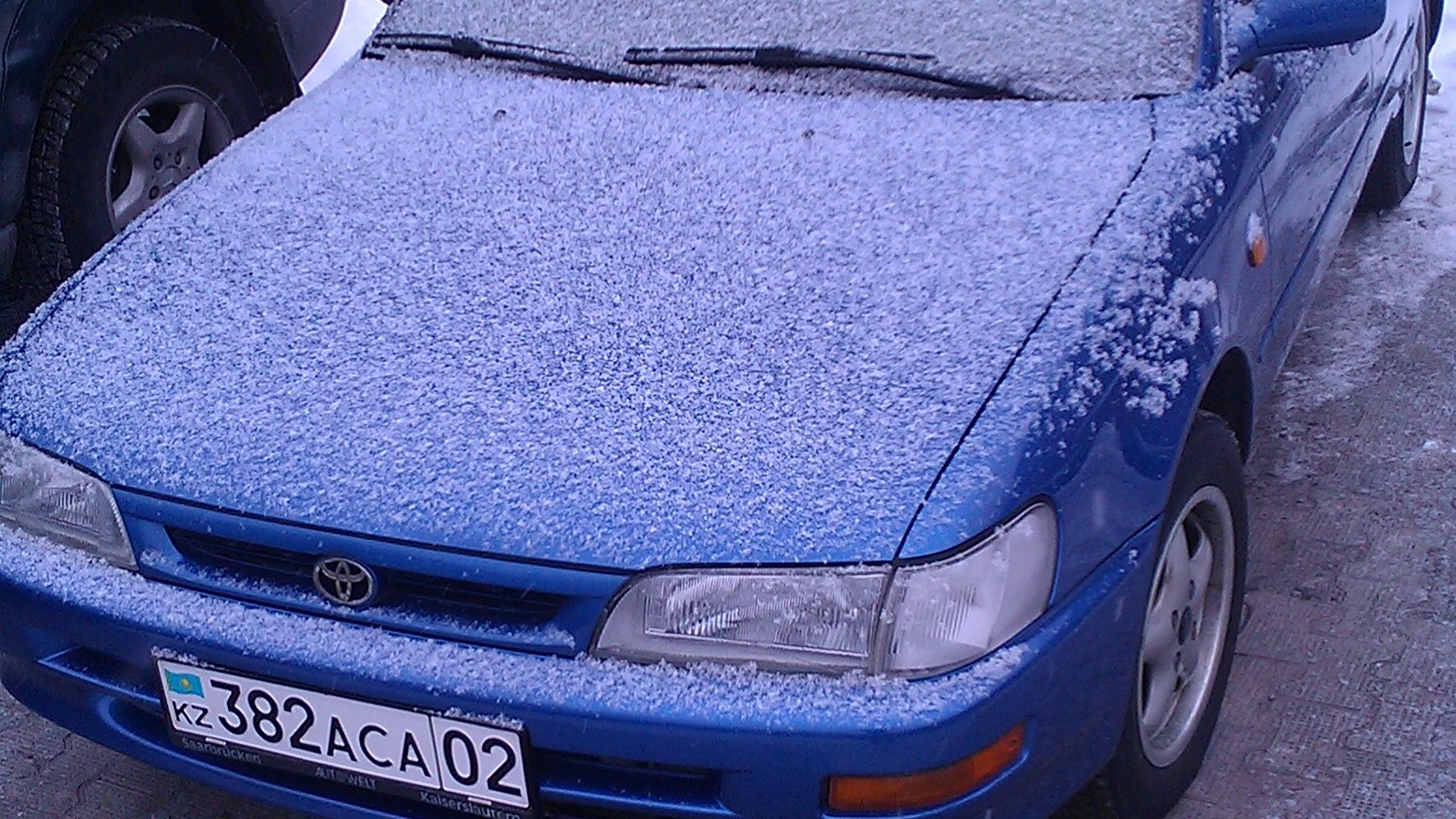 Toyota Corolla (100) 1.3 бензиновый 1997 | Tropical Blue на DRIVE2