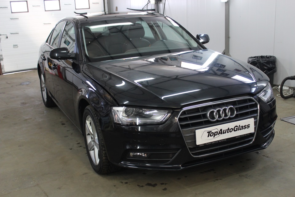 Замена лобового стекла Ауди А4 — DRIVE2