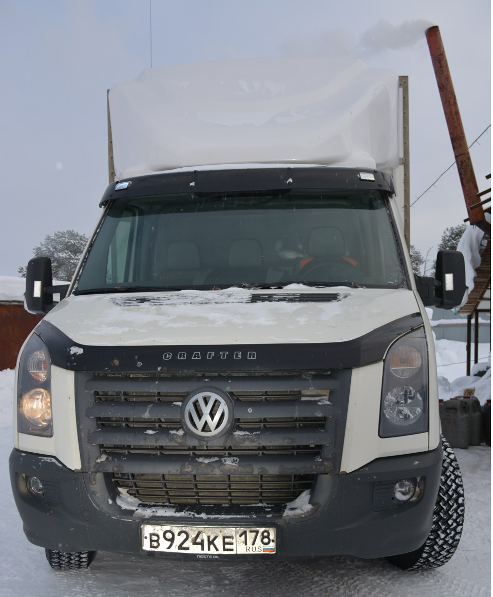 Противотуманки — Volkswagen Crafter (1G), 2,5 л, 2009 года | электроника |  DRIVE2