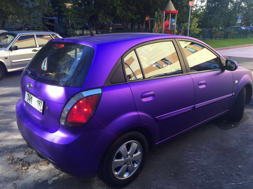 Стоит ли тонировать фонари. — KIA Rio (2G), 1,4 л, 2011 года | стайлинг ...