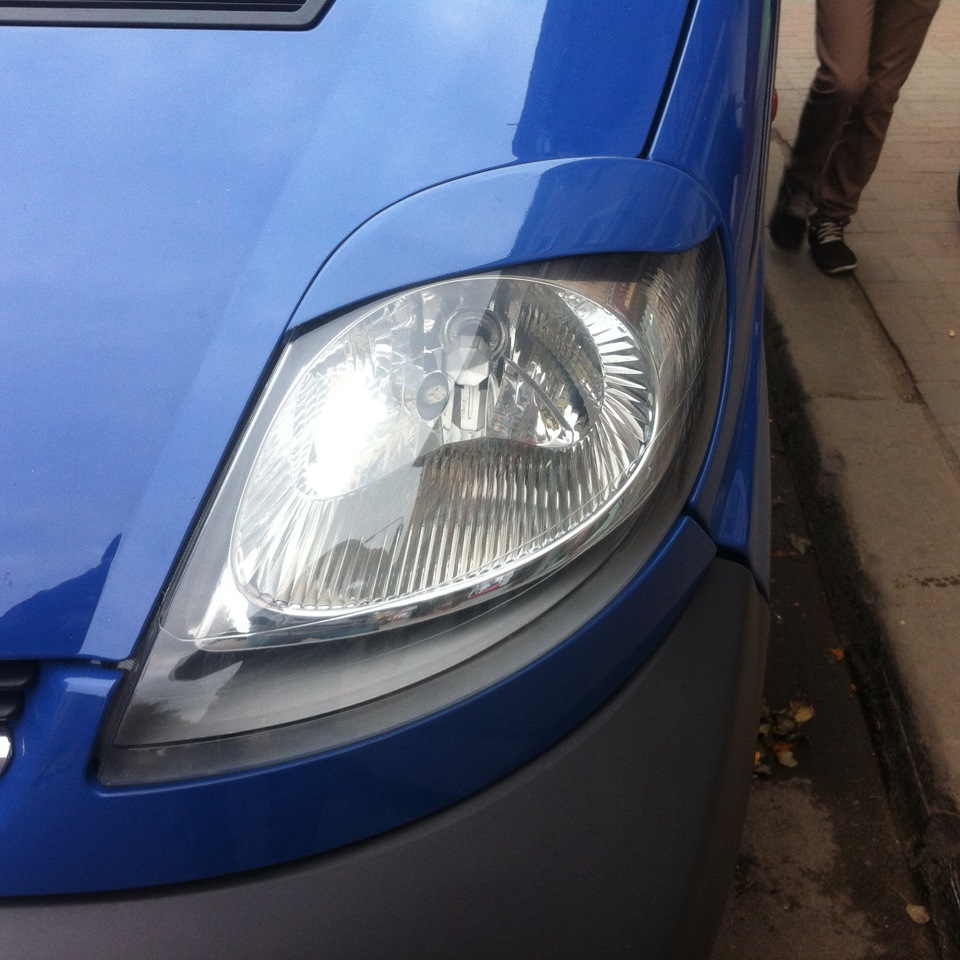 Реснички — Opel Vivaro (1G), 1,9 л, 2006 года | стайлинг | DRIVE2