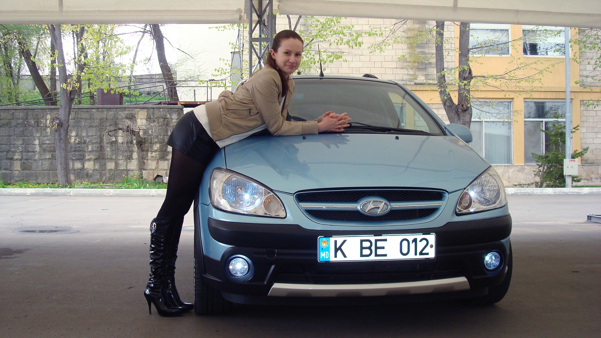 Hyundai Getz 1.4 бензиновый 2007 | CROSS Частичка неба на DRIVE2