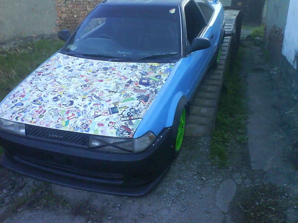 отвалился глушитель — Toyota Corolla Levin (AE91/92), 1,5 л, 1988 года ...