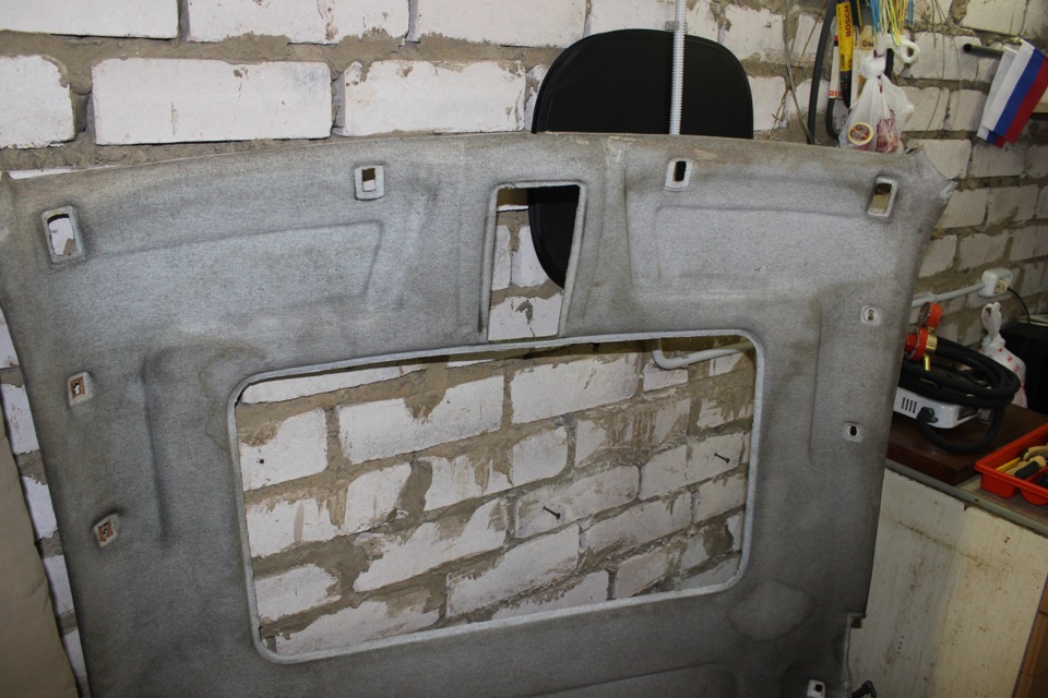 Перетяжка потолка карпетом — Ford Sierra, 2 л, 1985 года | тюнинг | DRIVE2