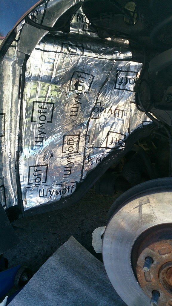 Антикор днища и всех арок — Mazda 3 (1G) BK, 2 л, 2006 года | своими ...