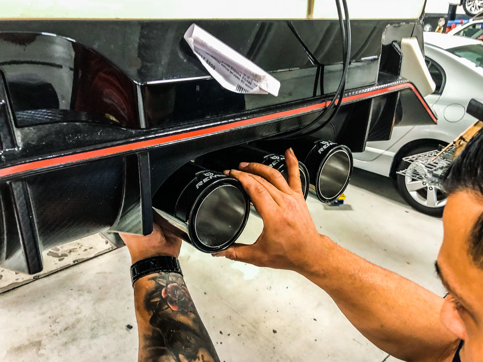 Установка выхлопной системы Remus на Honda Civic — Remus-Russia на DRIVE2