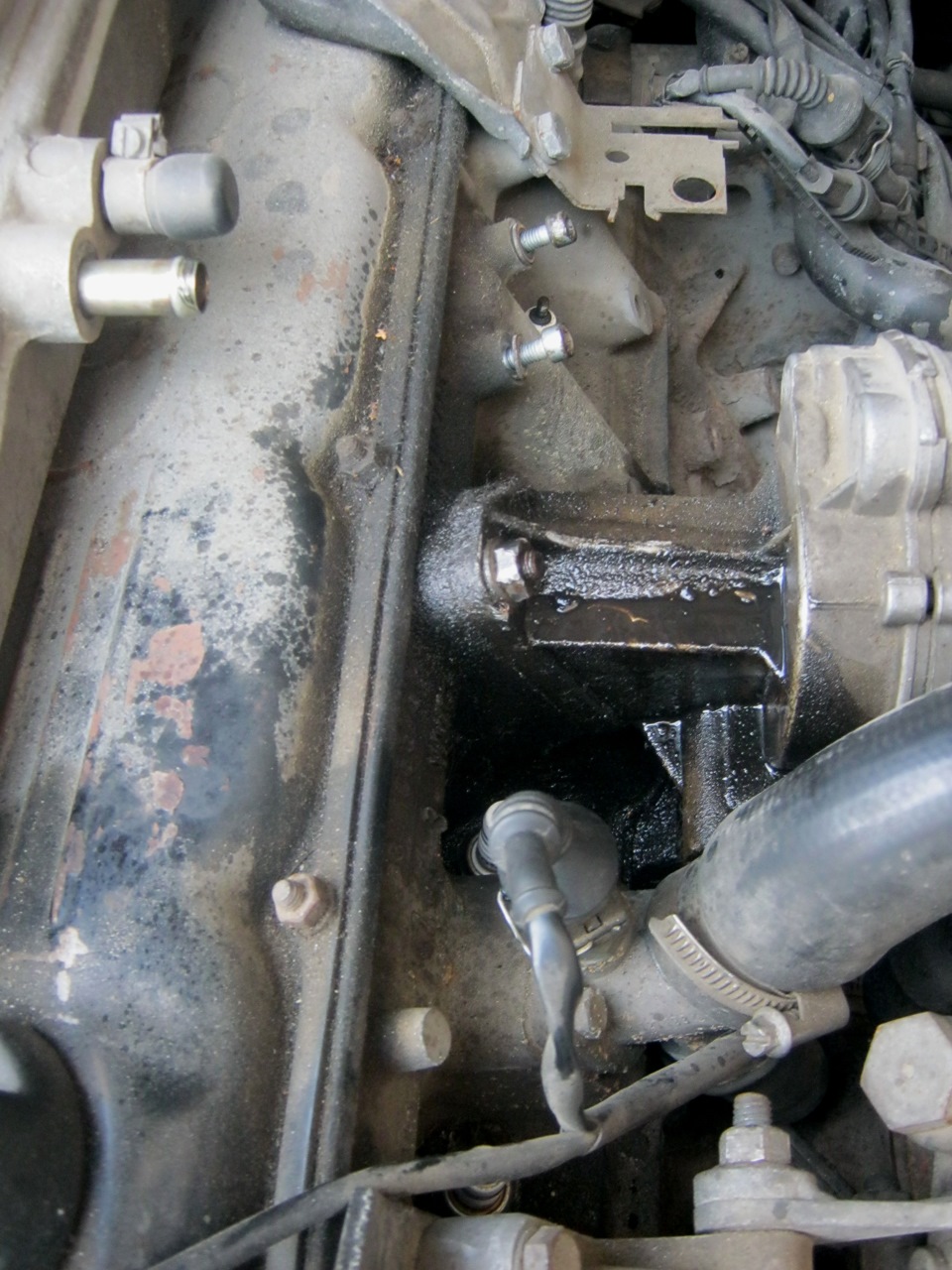 Удаление стука. Шток вакуумной помпы усиления тормоза. — Audi 80 (B4 ...