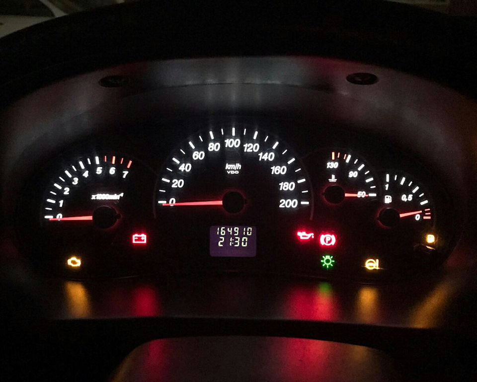 Пересвет приборной панели Лада Приора — D.LED_AUTO_23 на DRIVE2